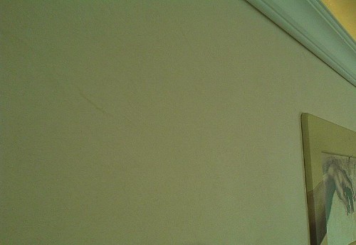 Wände in Sandstein-Technik